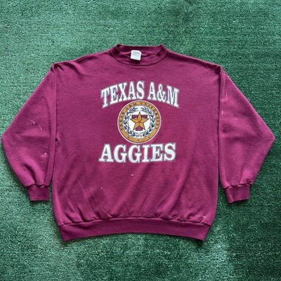 Vintage 90s Texas A&M Aggies NCAA Crewneck Sweatshirt Size 2XL