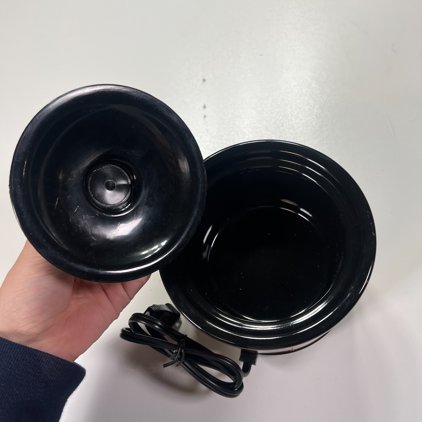 Tyler Candle Company Model 8 Electric Wax Warmer Potpourri Melter Floral Damask 