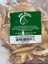 Pet's Pro Choice Vanilla Chunky Cheeks 16oz Bag         ****100% All Natural****