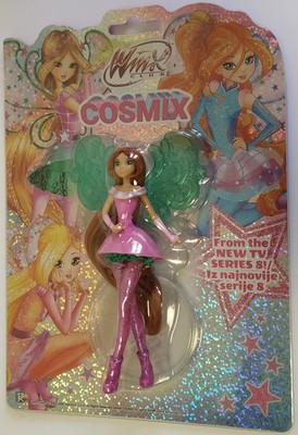 Winx Club Cosmix Fairy Flora 4.75'' Mini Figure Witty