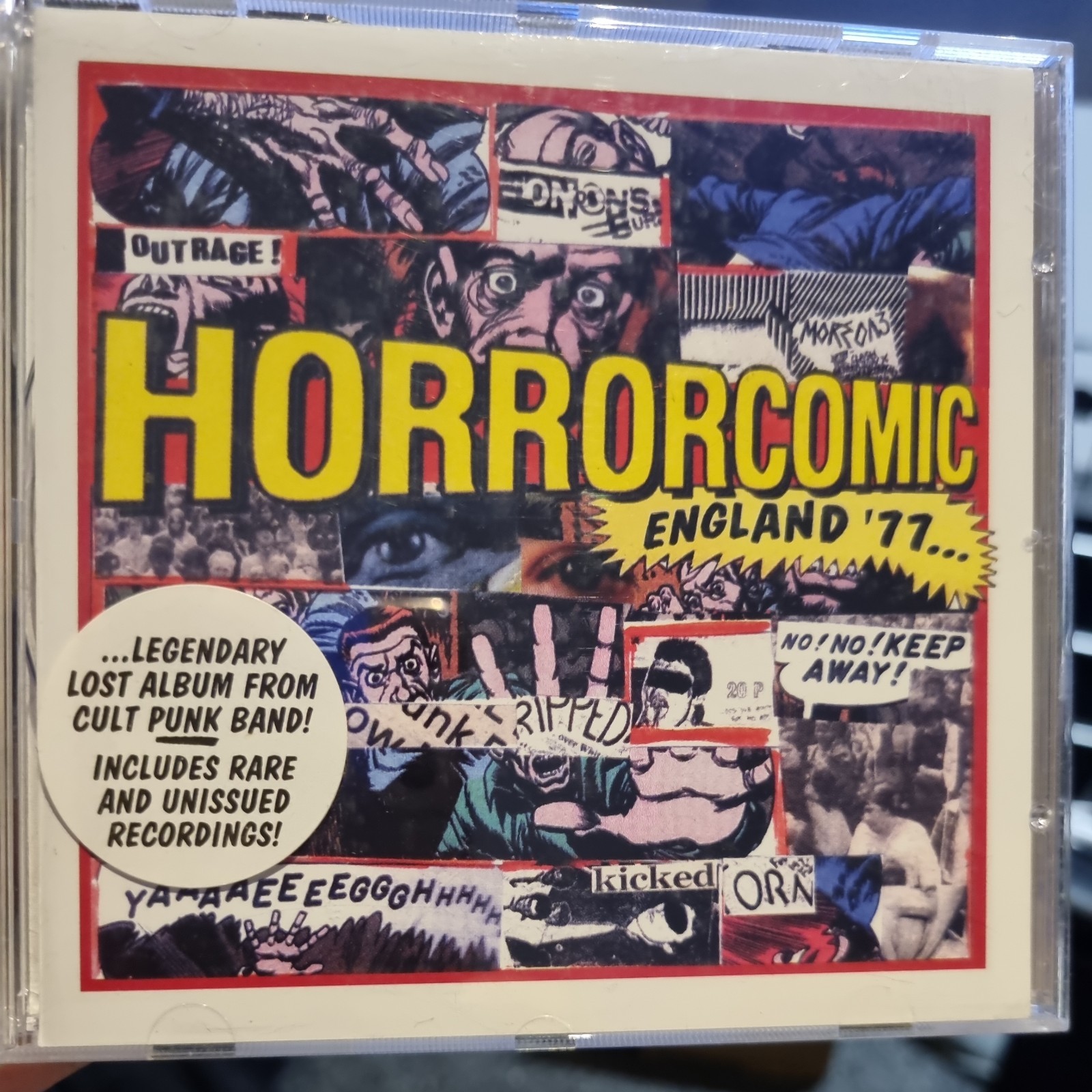 HORRORCOMIC ENGLAND '77 CD Very rare. Legendary lost album cult punk band