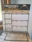 Vintage Advertisement Tridon Automotive Clamps Display Rack Sign Shop Man Cave