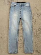 Curve Appeal Jeans Womens 6/28 Light Wash Blue Denim Skinny Stretch Casual