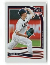 2024 Panini USA Baseball Stars & Stipes - Cooper Williams #57