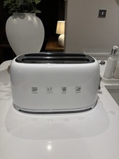 Smeg TSF02CRUK 4 Slice Toaster White