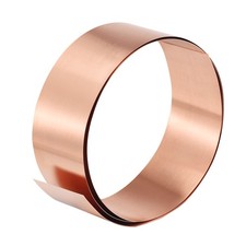 1000mm x 50mm x 0.2mm Copper Roll for DIY Projects Metal Foil Plate