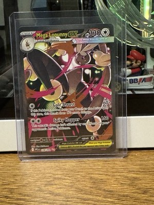 The Pokémon Company Mega Lopunny EX 128/094 Secret Rare Full Art Holo 330 HP