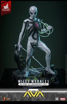 New Hot Toys CMS027 Aliens Vs. Avengers 1/6 Miles Morales WF2025