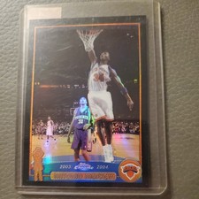 2003-04 Topps Chrome Black Refractor /500 Antonio McDyess #89