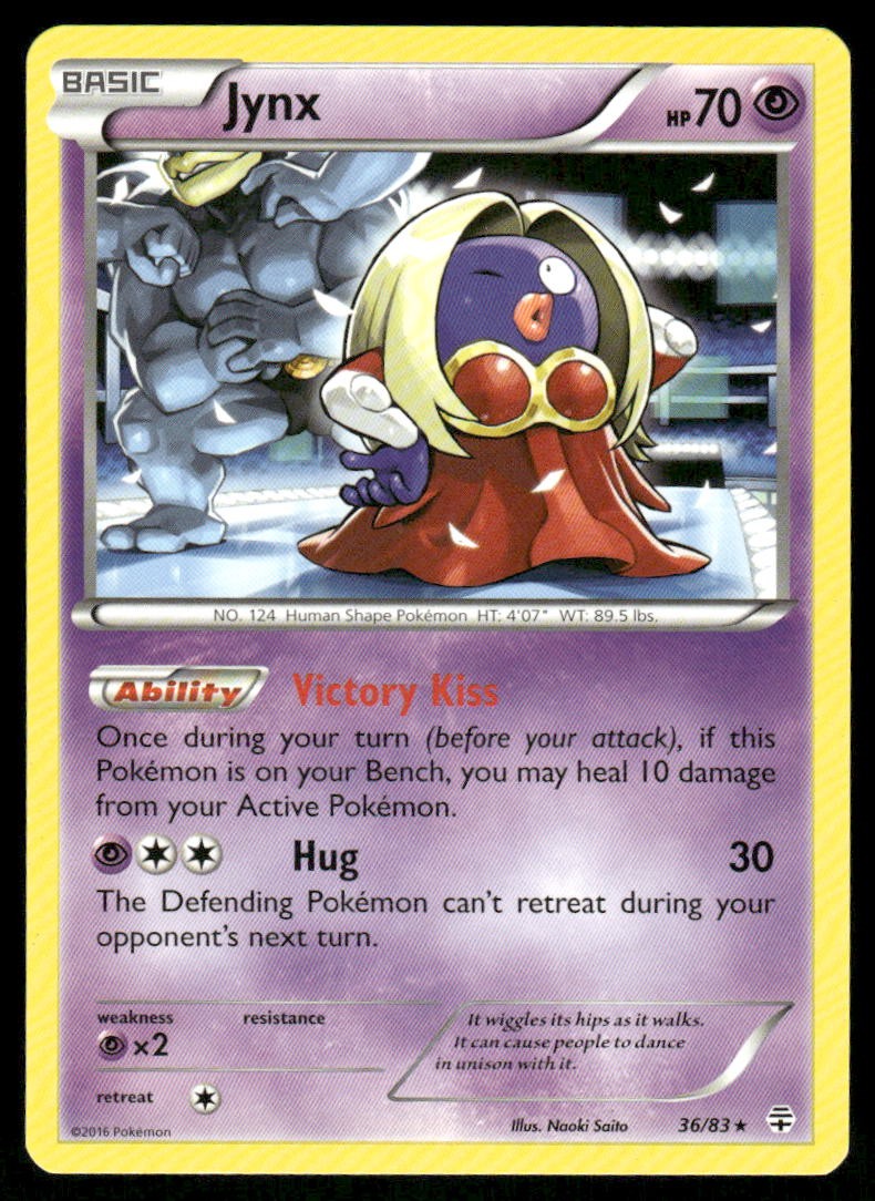 Jynx 36/83 - Generations - Rare NM