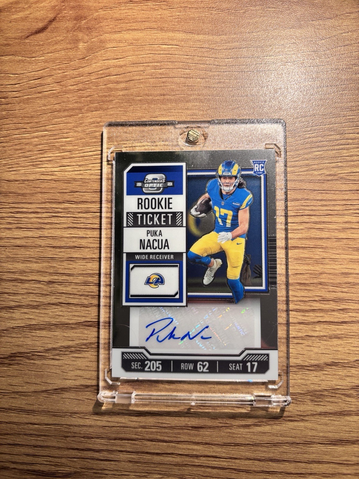 2023 Panini Contenders Optic - Rookie Ticket Autographs Puka Nacua #194 (AU, RC)