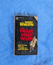 THE NINE MILE WALK Harry Kemelman Paperback Book 1968 Mystery 