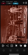 DIGITAL TOPPS WWE SLAM Naomi/Rhea Ripley/Iyo Sky RARE SEPIA HORIZONTAL *Read