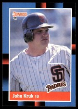 John Kruk 1988 Donruss #205 San Diego Padres MLB READ FREE SHIPPING AutographDen