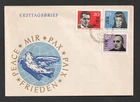 1964 DDR Germany World Peace FDC. Berlin First Day Cover