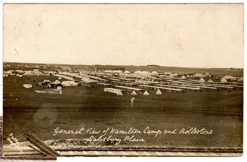 Tarjeta GB Wilts *LARK HILL CAMP*CDS Salisbury Chesterfield Primera Guerra Mundial 1915{samwells}MZ527 - Imagen 4 de 6