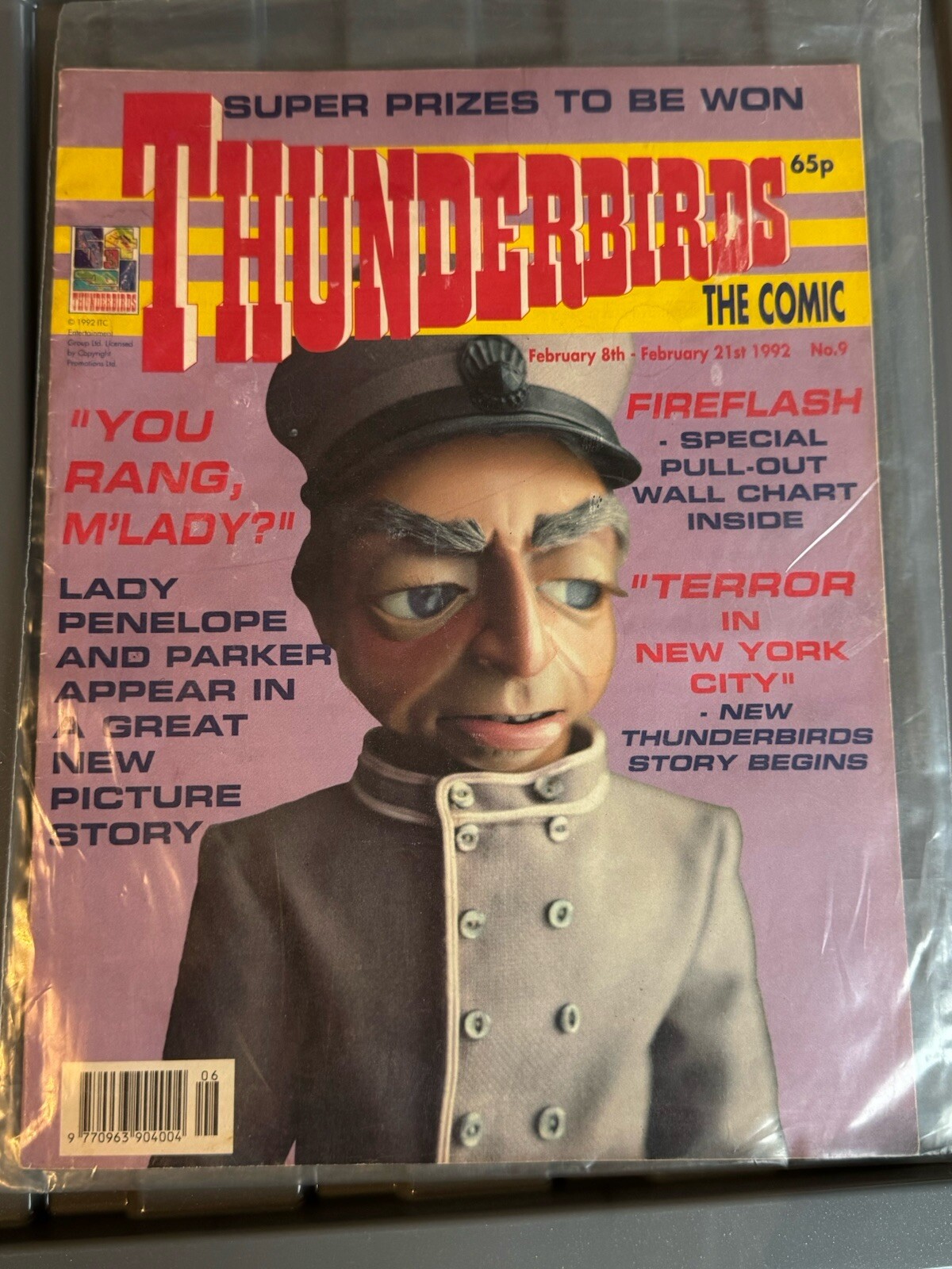 Thunderbirds comics/ magazine from the 90s x 10