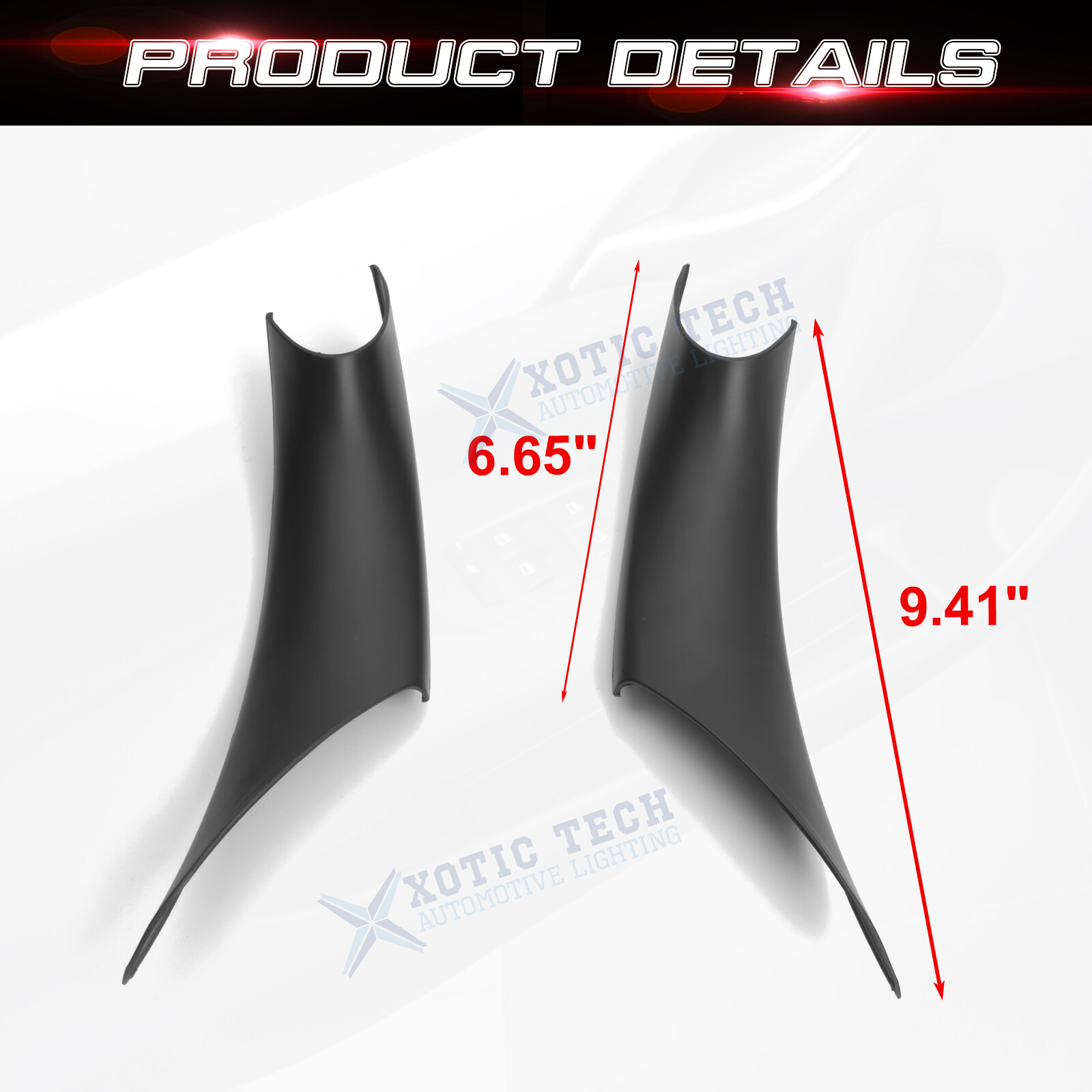 Door Pull Handle Covers For BMW 3 Series 2012-2018, 4 Series 2014-17, Front Side