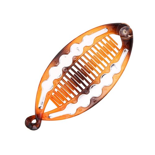 Hair Clip Banana L12-14cm Fish Hair Comb Haarkrebs - Picture 18 of 33