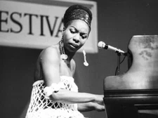 Vintage Soul Jazz Singer Legend Nina Simone 8x10 Picture Celebrity Print