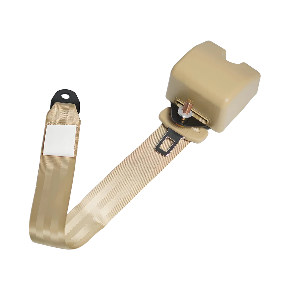 Juego de 2 kits de correas de cinturón de seguridad ajustable de 3 puntos para Chevrolet Corvette Foto 4 de 4