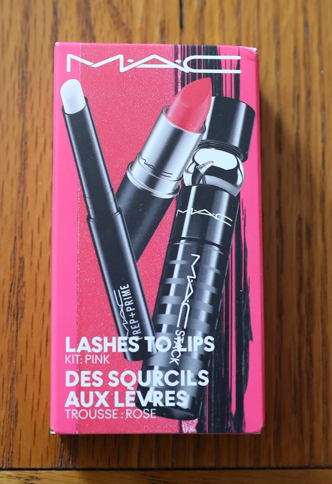 MAC Cosmetics Lashes to Lips Kit - PINK, BNIB