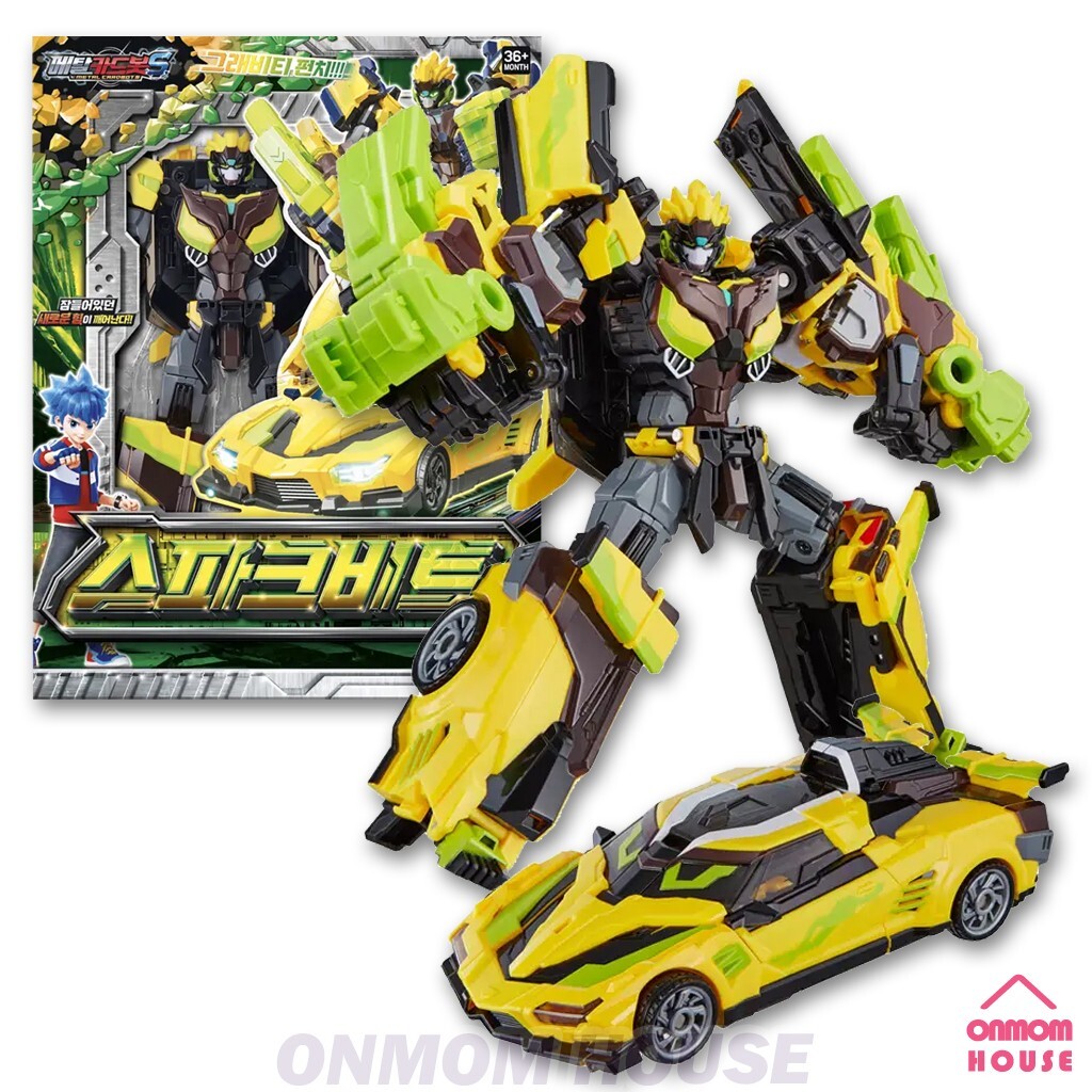 Metal Cardbot S SPARKBIT Sports Car Transformer Robot Toy 2025