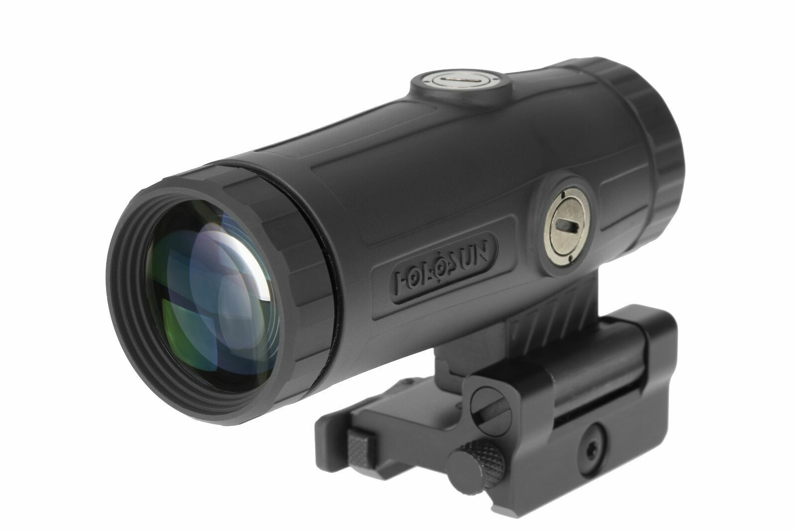 Holosun HM3X Red Dot Magnifier, 3X, Integrated QD Mount w/Optional Spacer, Black