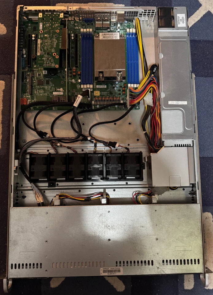 AMD EPYC 7443 Server - Supermicro H12SSL-i - Connectx-3