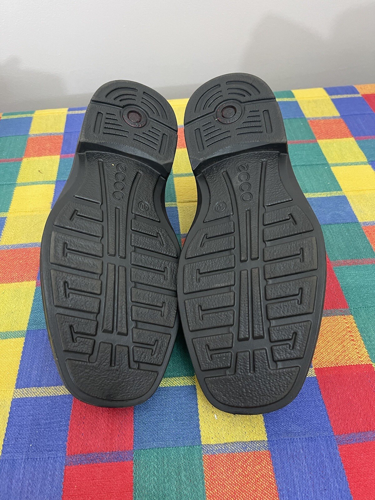 SAOLA Ecco Derby Uomo Lacciata Marrone EUR 40 Indossato delicatamente! Fondi eccellenti