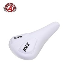 ALTALINE BMX BICYCLE BMX STYLE VINYL SADDLE WHITE.