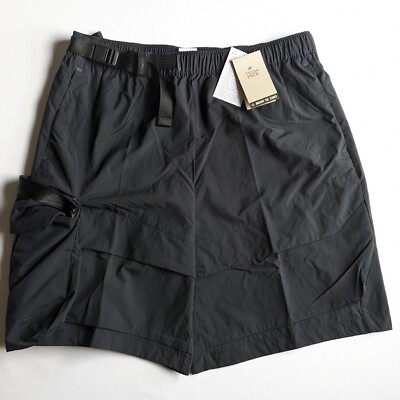 Nike Sportswear Tech Pack Black Belt Casual Unlined Cargo Shorts Men Size XL New