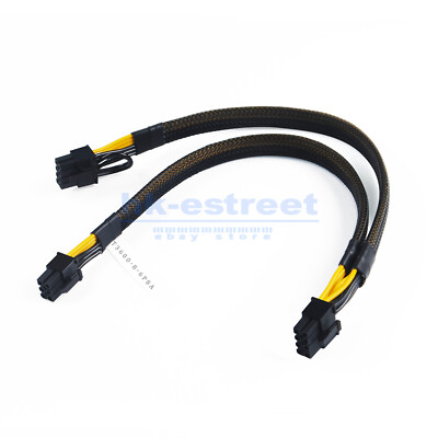 PCI-E 8pin to 8+6pin Power Cable for DELL T7810 T7820 and GPU Video card 30cm