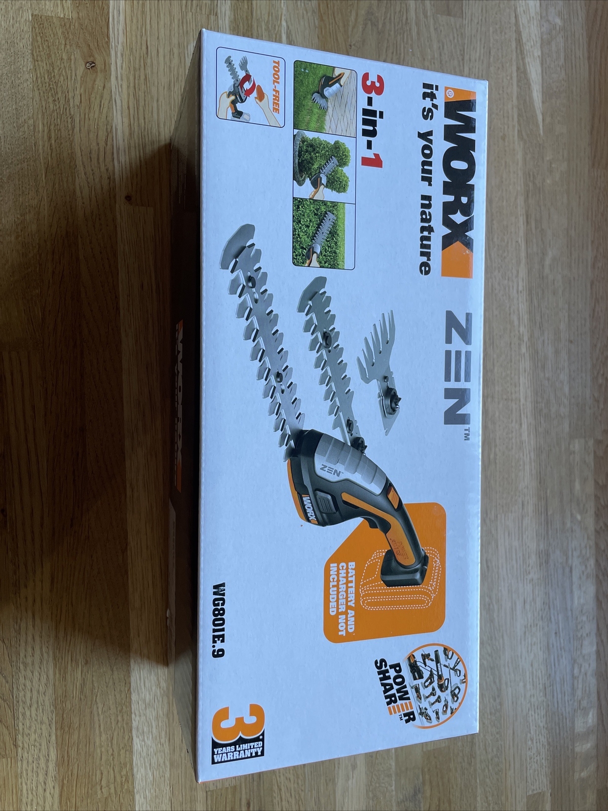 Cesoia Per Erba WORX 18V A Batteria - Tagliasiepi Telescopico 2 In 1 Con Lame 12 E 20 Cm - Leggera E Senza Attrezzi - Foto 10