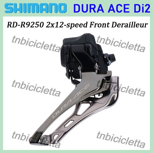 Dérailleur Avant Shimano Dura-Ace Di2 FD-R9250 12 Vitesses - Braze-On - Occasion (fonctionne Parfaitement)