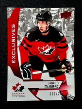 JARED McISAAC 2019-20 UD TEAM CANADA JUNIORS EXCLUSIVES NO 33 #002/250    47236