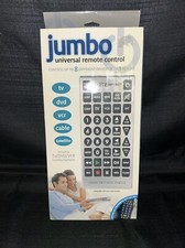 large button universal remote