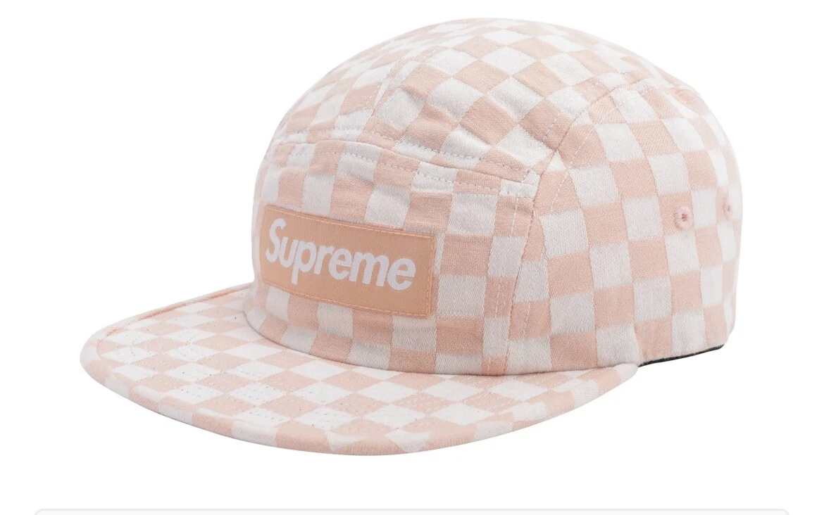 Casquette Supreme New York Camp SS 2016 PEACH