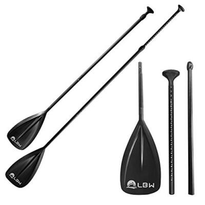 LBW Stand Up Paddle Board Paddle - 3 Pieces SUP Paddle Board Accessories, Floati