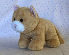 Gund Sweeties Gold Yellow Cat Stuffed Animal Kitten Beanbag Plush Toy 5  11002