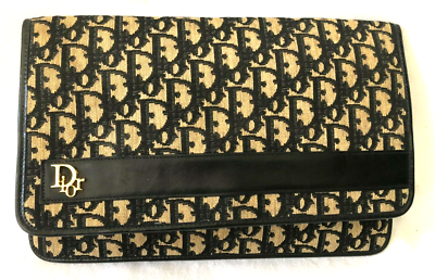 バッグ Christian Dior Trotter Clutch Bag Vintage Christian Dior Trotter Clutch Handbag | eBay