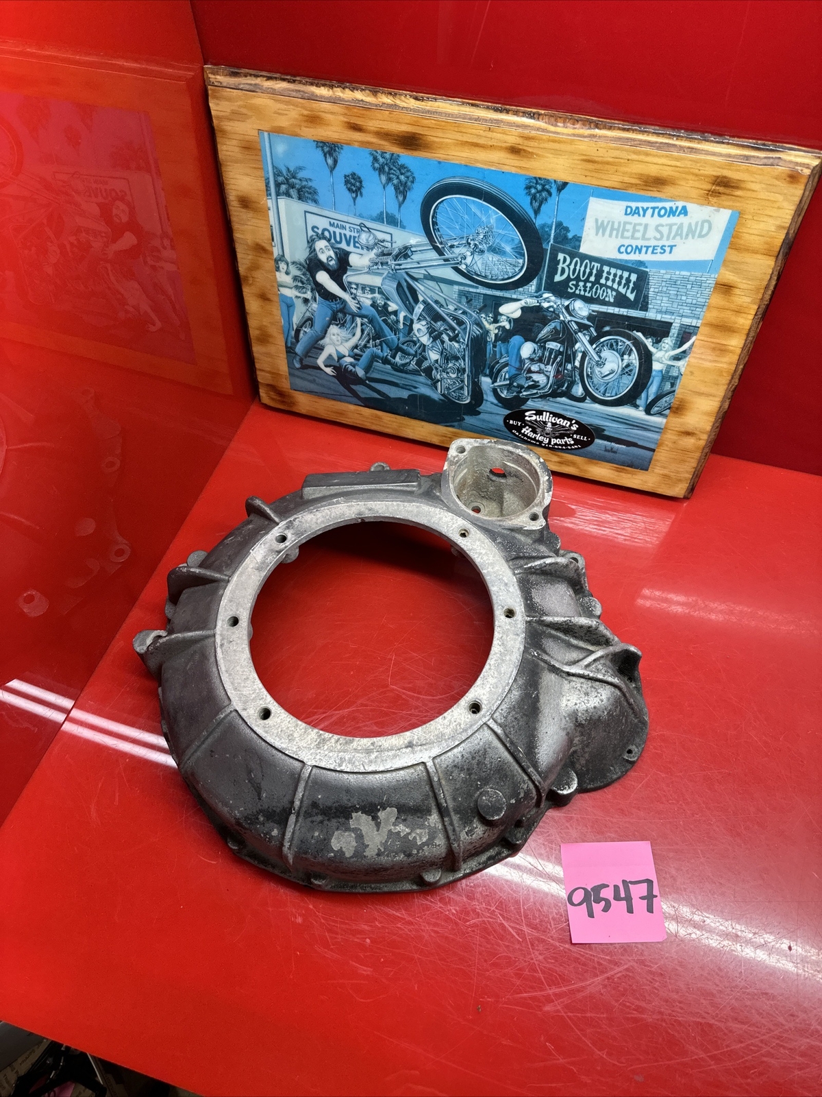 Jet Boat Vdrive OLDS Bell Housing Bellhousing Rear Top Mount Starter 3