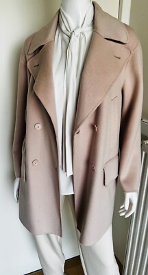 Emporio Armani Kaschmirmantel Double Cashmere Hellrose Gr. 34 LP: 1.950 EU NEU