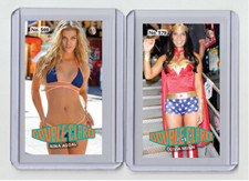 Nina Agdal rare MH Double Claro #'d 2/3 Tobacco card no. 569