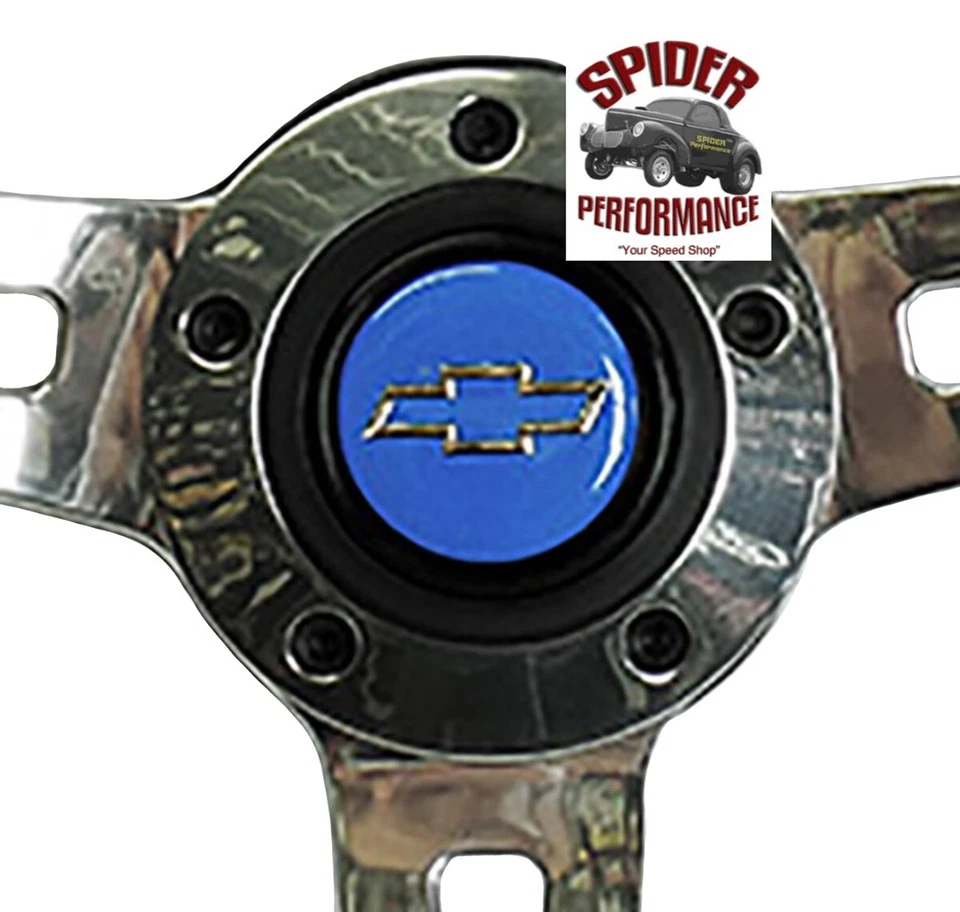 1982-1994 S-10 Blazer S-10 Pickup Volante Azul Pajarita 14" GT Touring Foto 3 de 4