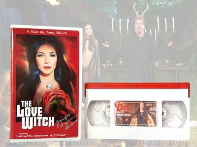 The Love Witch (2016) VHS **Signed - Jennifer Ingrum** - AUTOGRAPHED VHS Tape