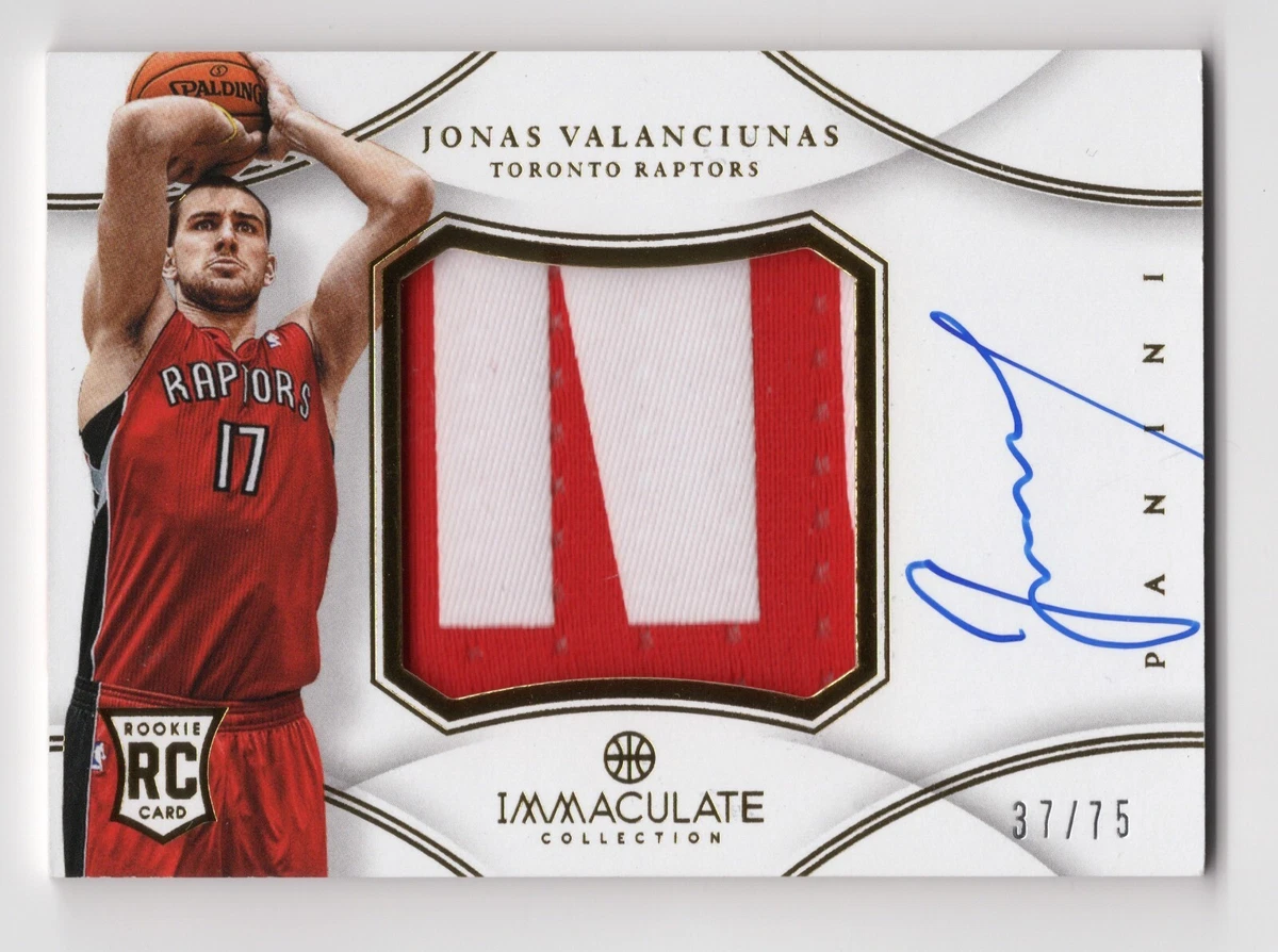 Jonas Valanciunas Basketball Toronto Raptors Rookie Sports Trading