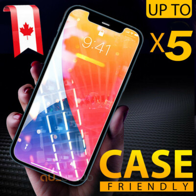 For iPhone 13 12 11 Pro Max XR XS Max X 8 7 Plus Tempered Glass Screen Protector
