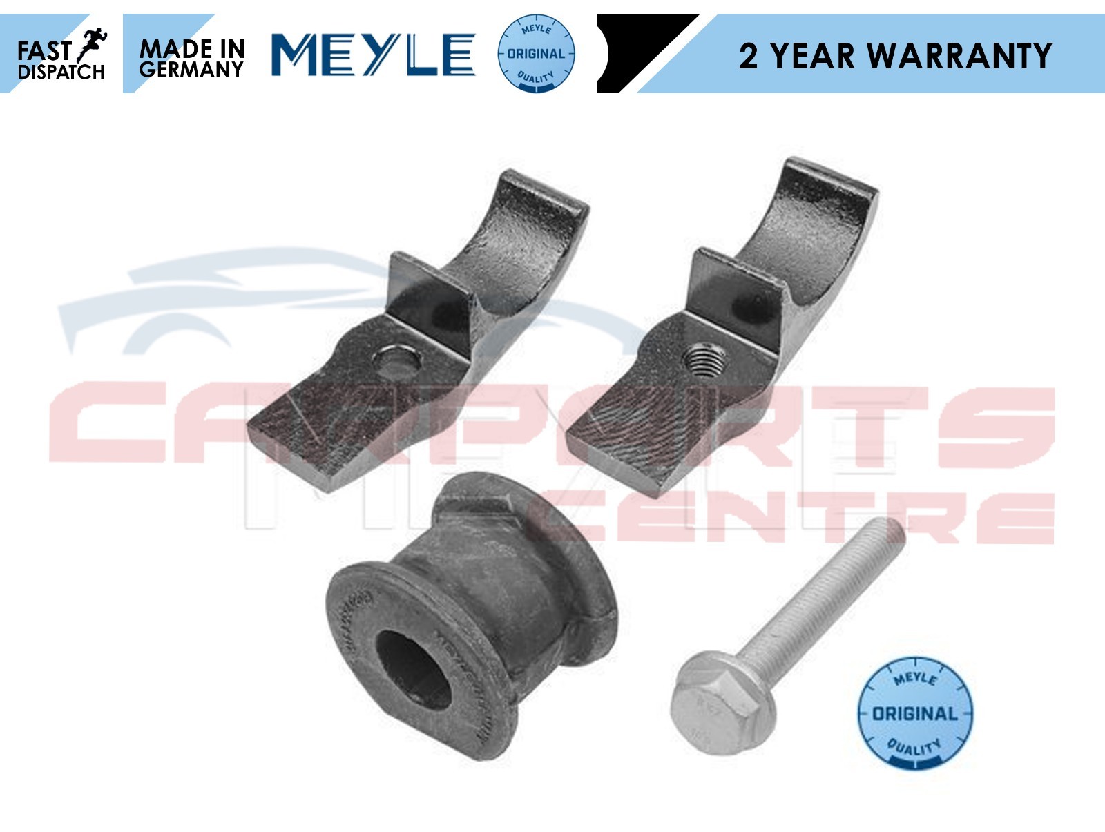 FOR MERCEDES ML W163 FRONT ANTI ROLL BAR OUTER BUSH BRACKET CLIPS