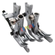 EACH Left And Right Side Spring Edge Guide Foot Fit For Pfaff 145 335 545 1245